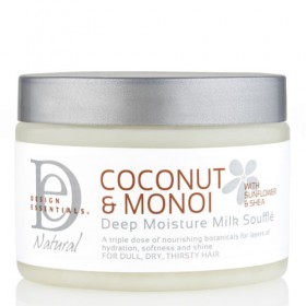 Design Essentials Natural Coconut & Monoi Deep Moisture Milk Souffle 12oz